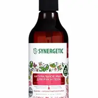 Жидкое мыло Synergetic «Пачули и ароматный бергамот», 380 мл