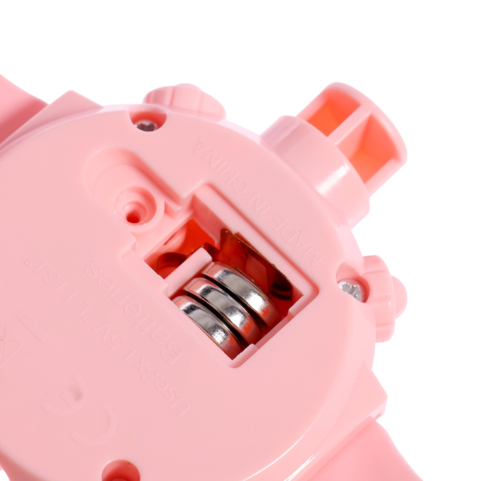 Часы-проектор «Милашки», световые эффекты, 24 картинки, цвет розовый Часы-проектор «Милашки», световые эффекты, 24 картинки, цвет розовый