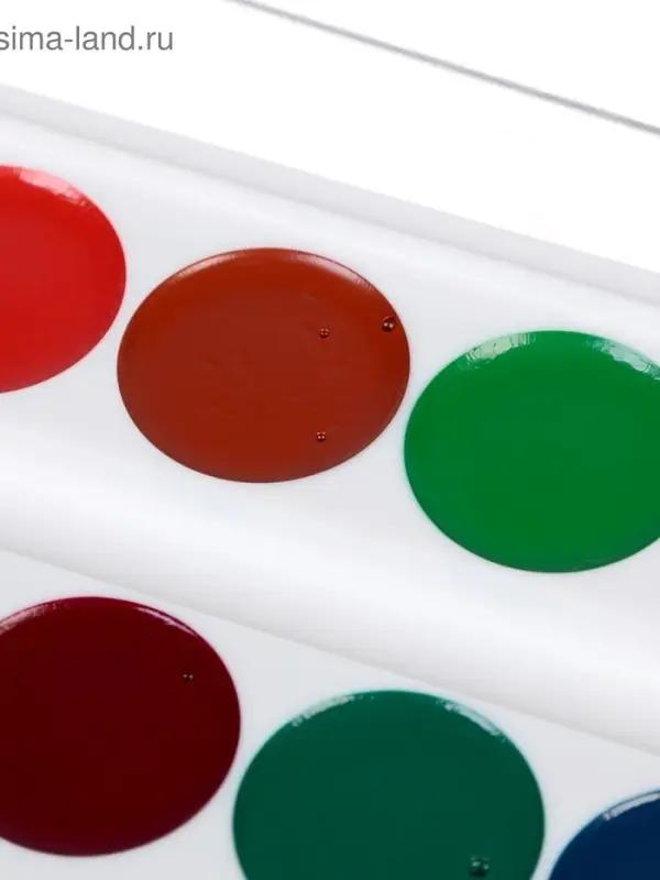 Акварель &laquo;Луч. ZOO&raquo;, 16 цветов, без кисти