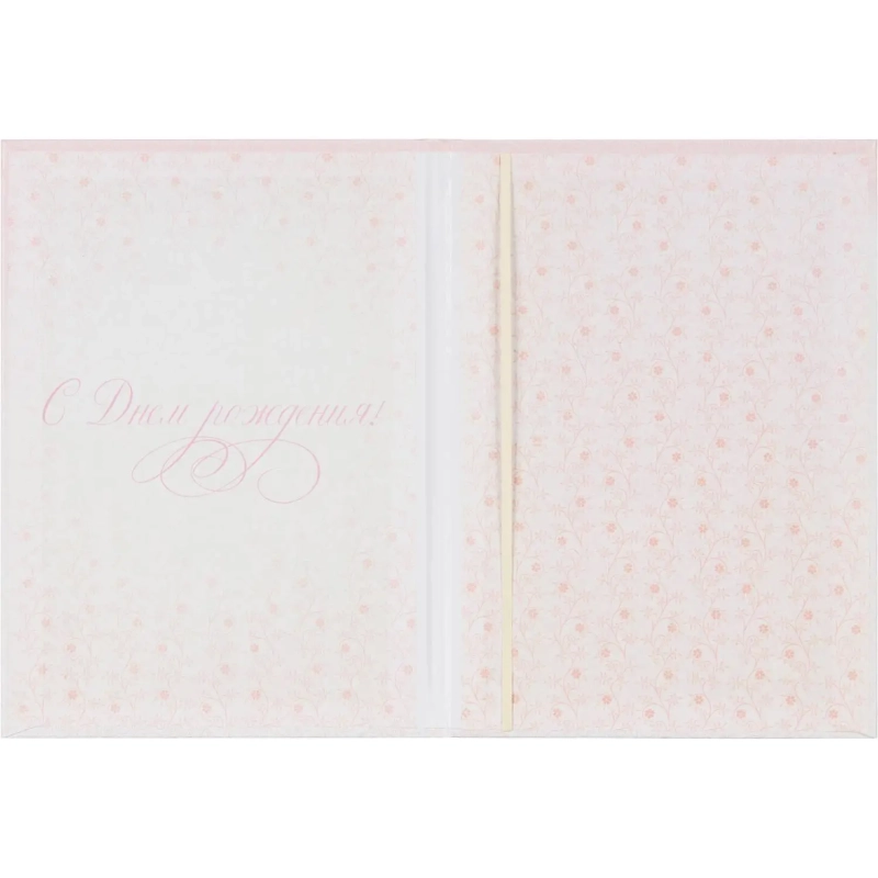 Папка адресная с Днем рождения