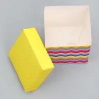 Коробка подарочная складная, упаковка, &laquo;Яркие полосы&raquo;, 10 х 10 х 10 см
