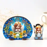 Набор пасхальный салфетница+подставка под зубочистки №1,  10х12,8х5 см; / 3,7х3,7х6,5 см