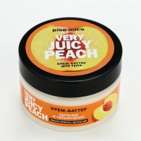 Крем-баттер для тела Very juicy peach, питание и увлажнение, с ароматом персика, 250 г, PICO MICO