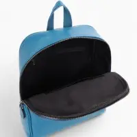 Рюкзак-сумка женский на молнии, с карманами, размер 27&times;9.5&times;32 см, синий