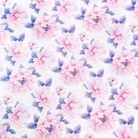 Бумага упаковочная глянцевая &laquo;Цветы&raquo;, 1 лист, 70 х 100 см