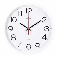 Часы настенные, интерьерные &laquo;Рубин&raquo;, 30 см, белые