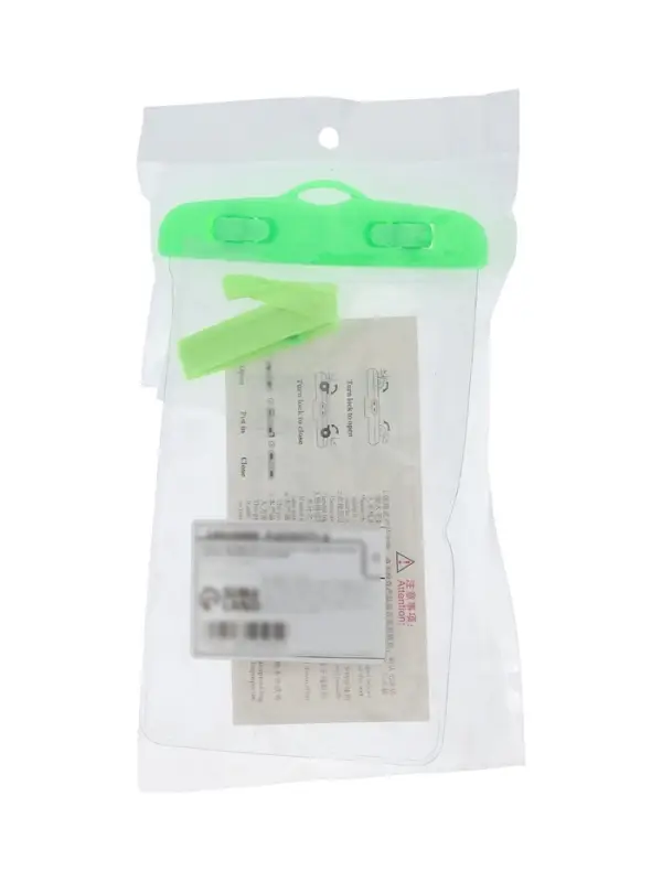 Чехол водонепроницаемый Luazon для телефонов, размер 20&times;10.5 см, зелёный