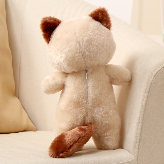 Мягкая игрушка «Кот», 30 см, цвет бежевый