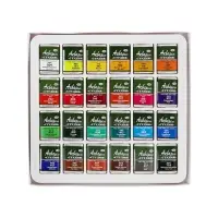 Акварель художественная в кюветах &laquo;Гамма. Студия&raquo;, 24 цвета &times; 2.5 мл