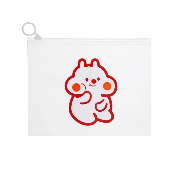 Папка на молнии А5 "Зверушки", МИКС