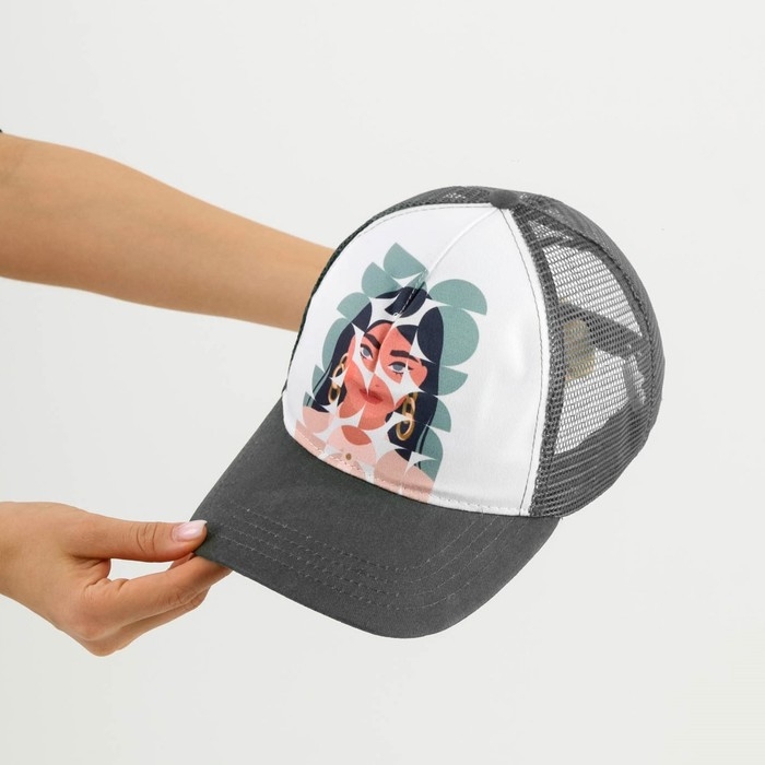 Кепка с сеткой Girl, р-р 56