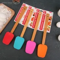 Лопатка Доляна «Домашний помощник», 30,5 см, цвет МИКС Лопатка Доляна «Домашний помощник», 30,5 см, цвет МИКС