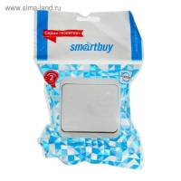 Выключатель Smartbuy "Юпитер", 10 А, 1 клавиша, наружный,  белый