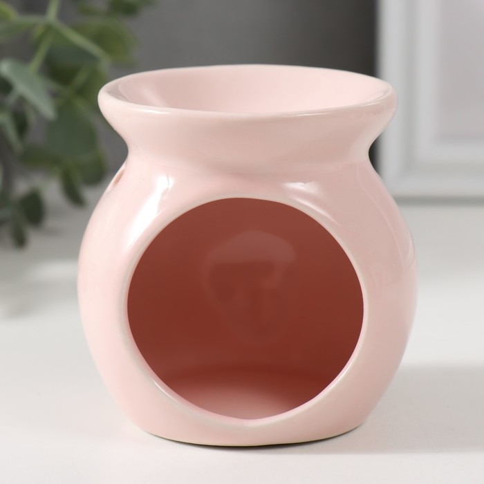 Аромалампа керамика Аромалампа керамика "Любовь" розовая 7,2х7,2х7,8 см