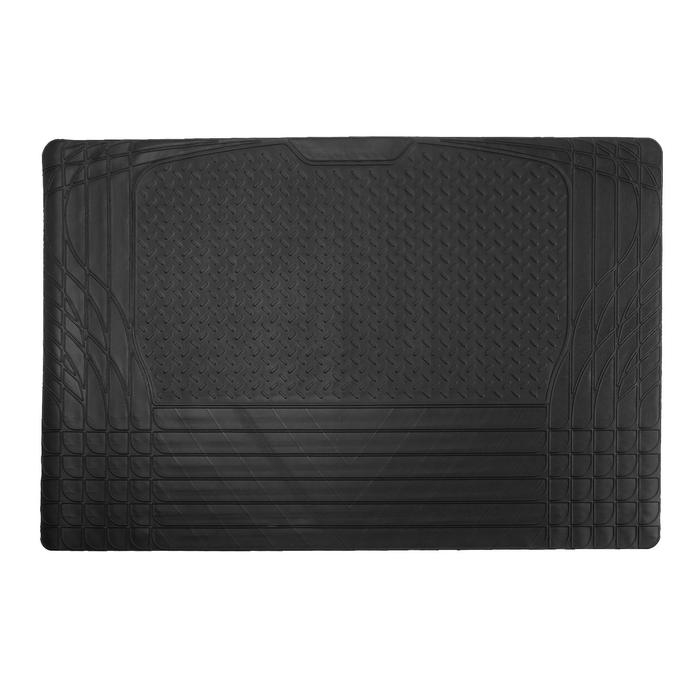 Коврик в багажник, 120×80 см, черный