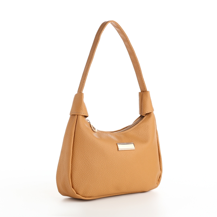 Сумка женская на молнии, цвет бежевый Сумка женская на молнии, цвет бежевый