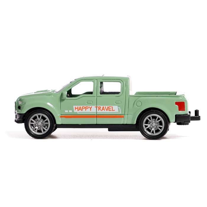 Машина металлическая «Автотур», с прицепом, цвет МИКС