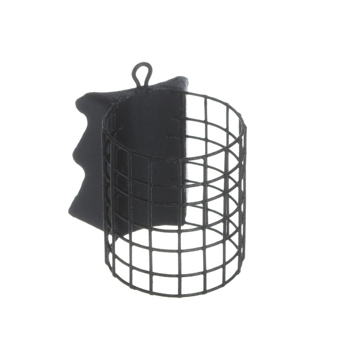 Груз-кормушка металлическая X-FEEDER ME ALLIGATOR M GRID, цвет Matt Black, 90 г, 35 мл Груз-кормушка металлическая X-FEEDER ME ALLIGATOR M GRID, цвет Matt Black, 90 г, 35 мл