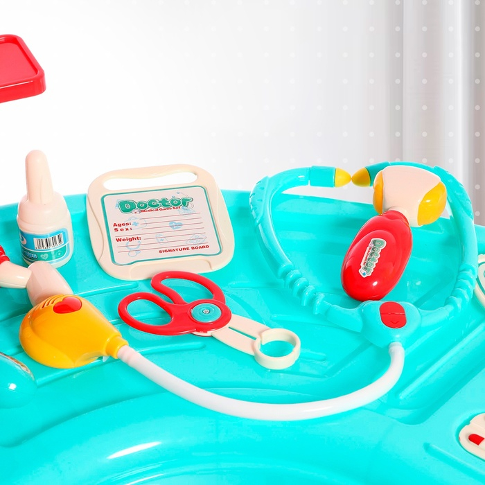 Игровой модуль на ножках «Врачебный кабинет» Игровой модуль на ножках «Врачебный кабинет»