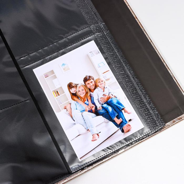 Фотоальбом на 600 фото 10х15 Фотоальбом на 600 фото 10х15 "Золотистые колокольчики"