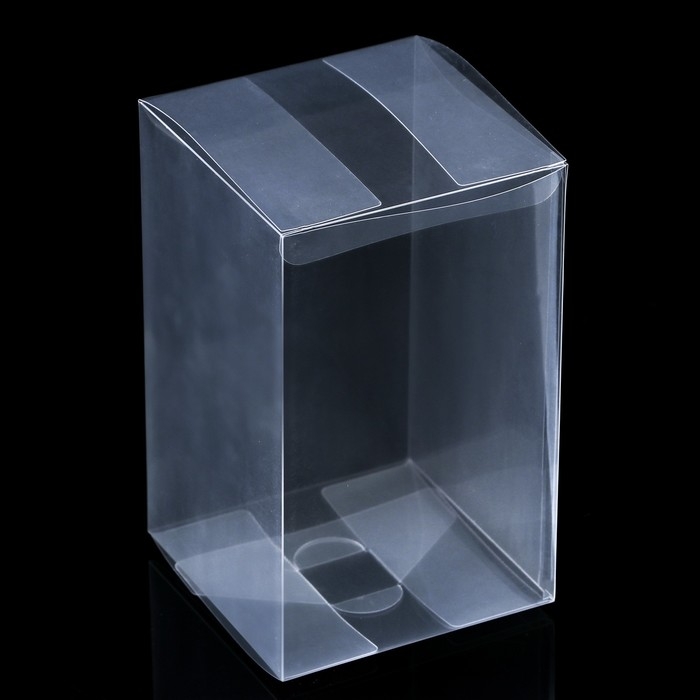 Складная коробка из PVC, матовая 11 х 11 х 18 см Складная коробка из PVC, матовая 11 х 11 х 18 см