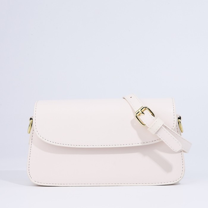 Сумка-мессенджер на магните, цвет белый Сумка-мессенджер на магните, цвет белый