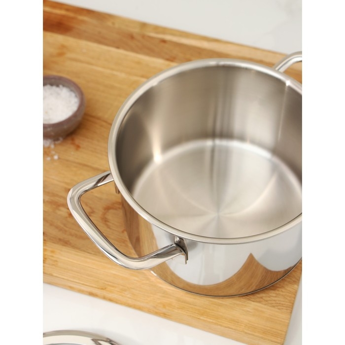 Кастрюля SAFIA, 1.8 л, d=16 cм, капсульное дно, индукция Кастрюля SAFIA, 1.8 л, d=16 cм, капсульное дно, индукция