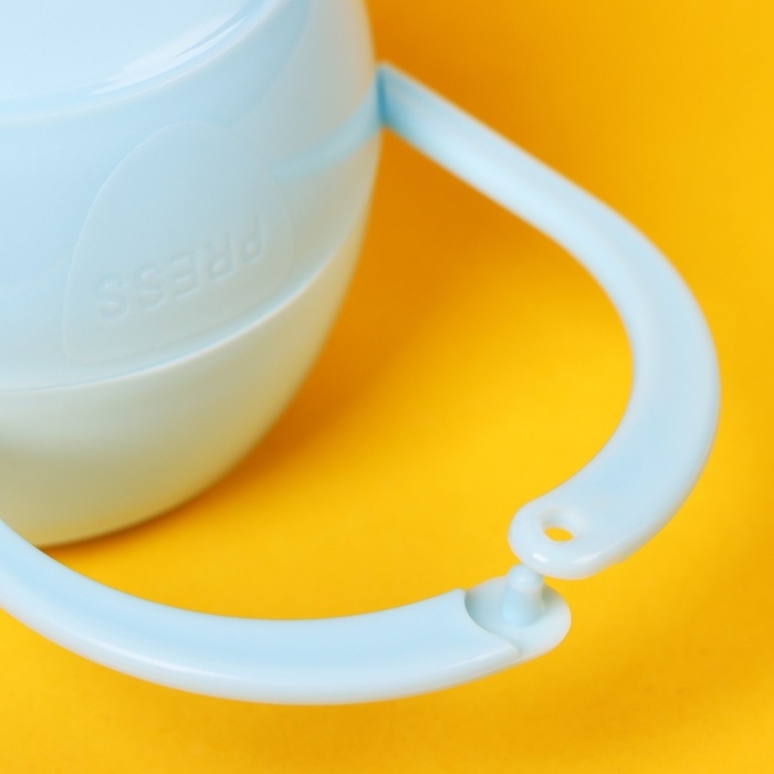 Контейнер для хранения и стерилизации детских сосок и пустышек, цвет голубой