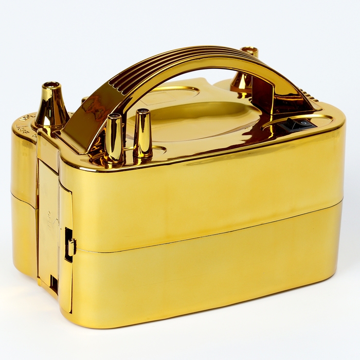 Компрессор для воздушных шаров, цвет золото, без батареек Компрессор для воздушных шаров, цвет золото, без батареек