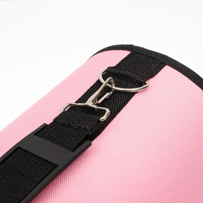 Сумка - переноска для животных  Сумка - переноска для животных "Воздушный поцелуй", розовая, размер M,45 х 21 х 27см