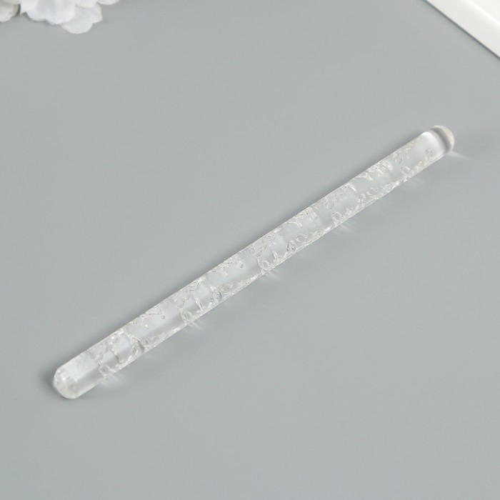 Скалка для творчества акрил  Скалка для творчества акрил "Бабочка" 16х1 см