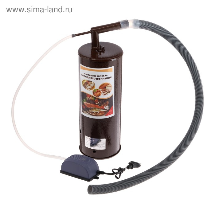 Коптильня холодного копчения Коптильня холодного копчения "Дым Дымыч" 01Б, дымогенератор, 50 л, коричневая