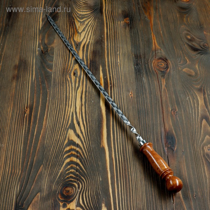 Набор шампуров  Набор шампуров "Ташкент" в чехле, 6 шт, рабочая часть - 50см, черный