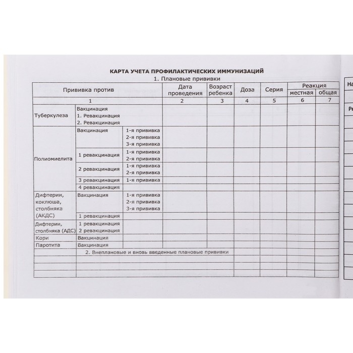 Медицинская карта ребёнка "Коллаж", форма №112/у, 40 листов