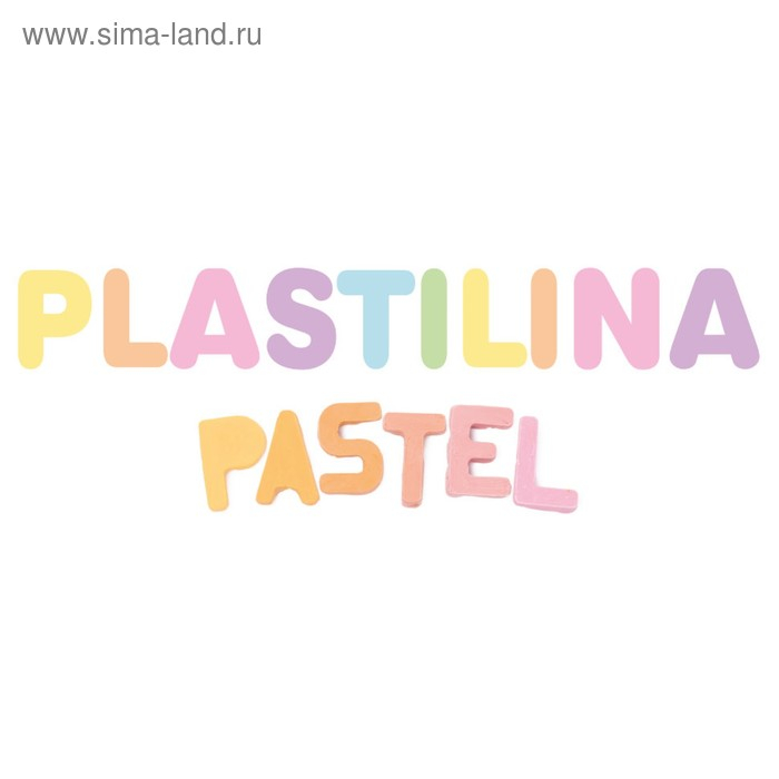 Пластилин на растительной основе 6 цветов, 300 г, JOVI, пастельная палитра. картон, ДЛЯ МАЛЫШЕЙ Пластилин на растительной основе 6 цветов, 300 г, JOVI, пастельная палитра. картон, ДЛЯ МАЛЫШЕЙ