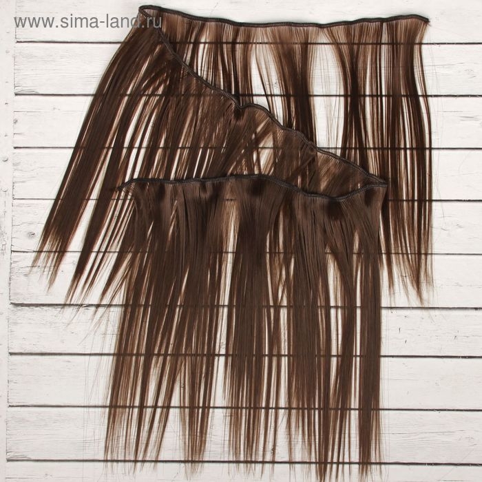 Волосы - тресс для кукол «Прямые» длина волос: 25 см, ширина:100 см, цвет № 6К Волосы - тресс для кукол «Прямые» длина волос: 25 см, ширина:100 см, цвет № 6К