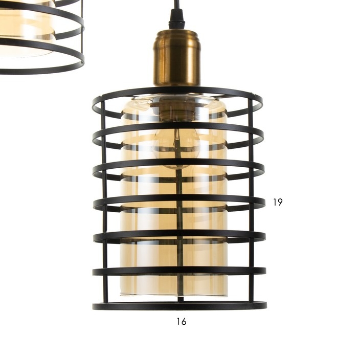 Светильник BayerLux Светильник BayerLux "Лендер" 3хЕ27 40Вт чёрный