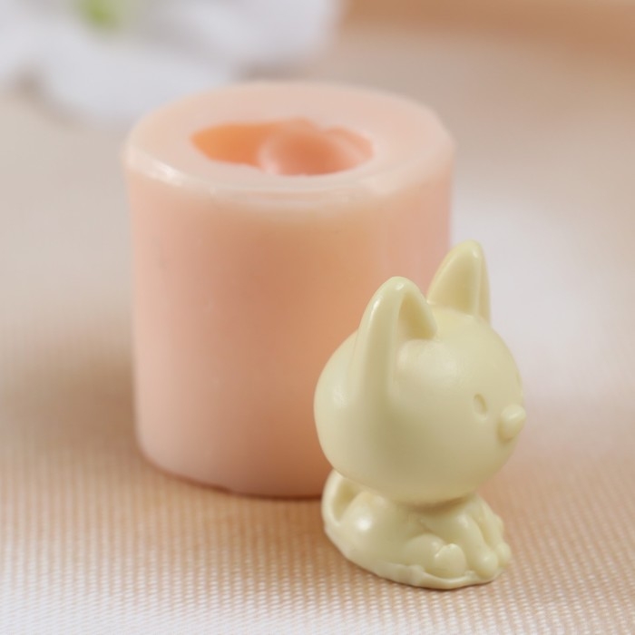 Молд силикон Молд силикон "Кошечка" 2х2х3 см