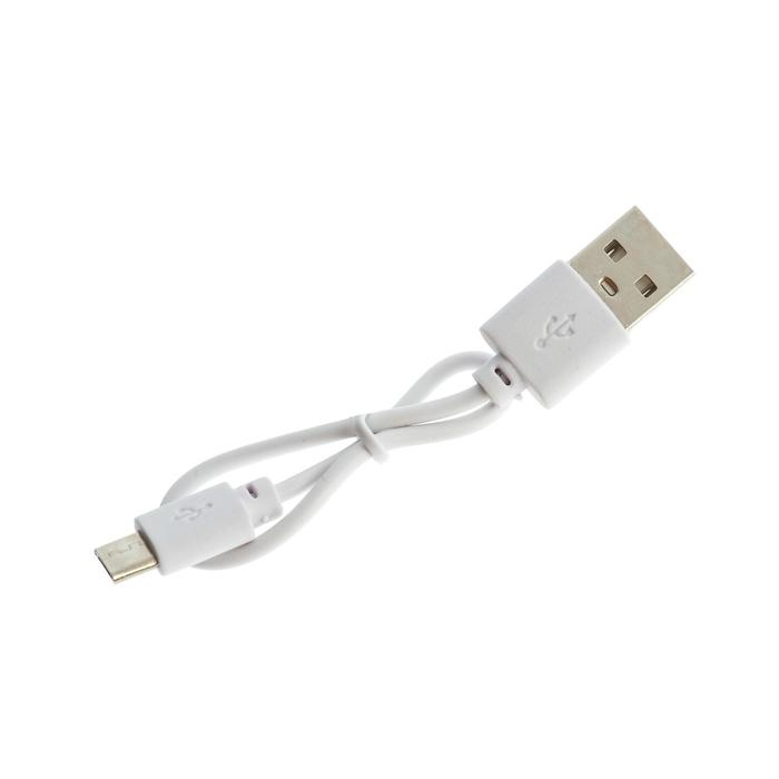 Зеркало KZ-02, подсветка, 9 × 9 × 0,7 см, 1 диод, от USB Зеркало KZ-02, подсветка, 9 × 9 × 0,7 см, 1 диод, от USB