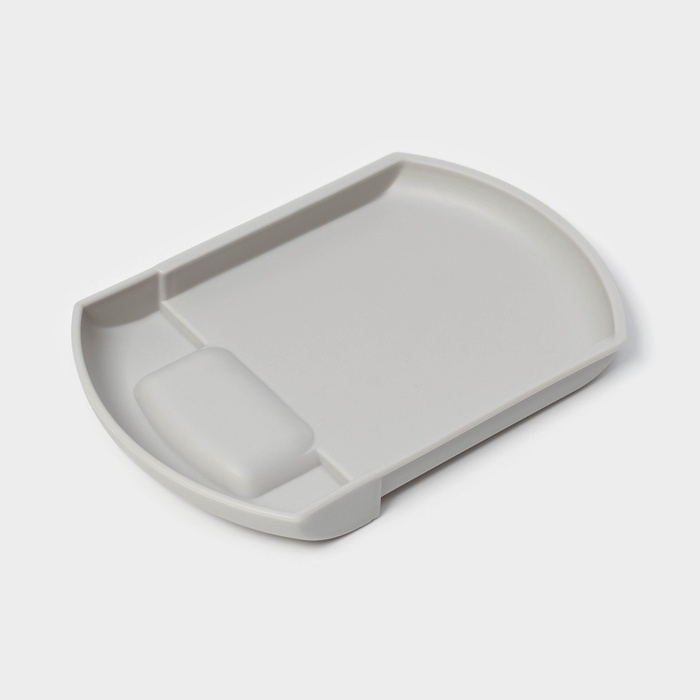 Ёршик для унитаза SAVANNA, настенный, силиконовый с емкостью для моющего средства, 10.5×10.5×41 см, белый Ёршик для унитаза SAVANNA, настенный, силиконовый с емкостью для моющего средства, 10.5×10.5×41 см, белый