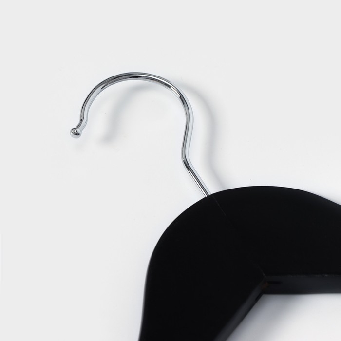 Плечики - вешалка для брюк и юбок LaDо́m Bois, 44,5×1,2×27,5 см, с зажимами, широкие плечики, деревянная сорт А Плечики - вешалка для брюк и юбок LaDо́m Bois, 44,5×1,2×27,5 см, с зажимами, широкие плечики, деревянная сорт А