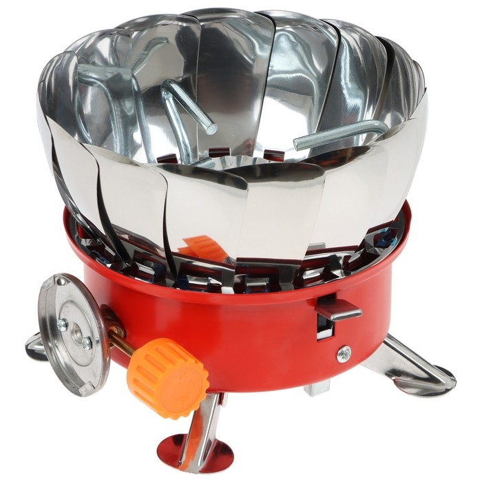 Горелка газовая maclay, с ветрозащитой, 12 х 12 см Горелка газовая maclay, с ветрозащитой, 12 х 12 см