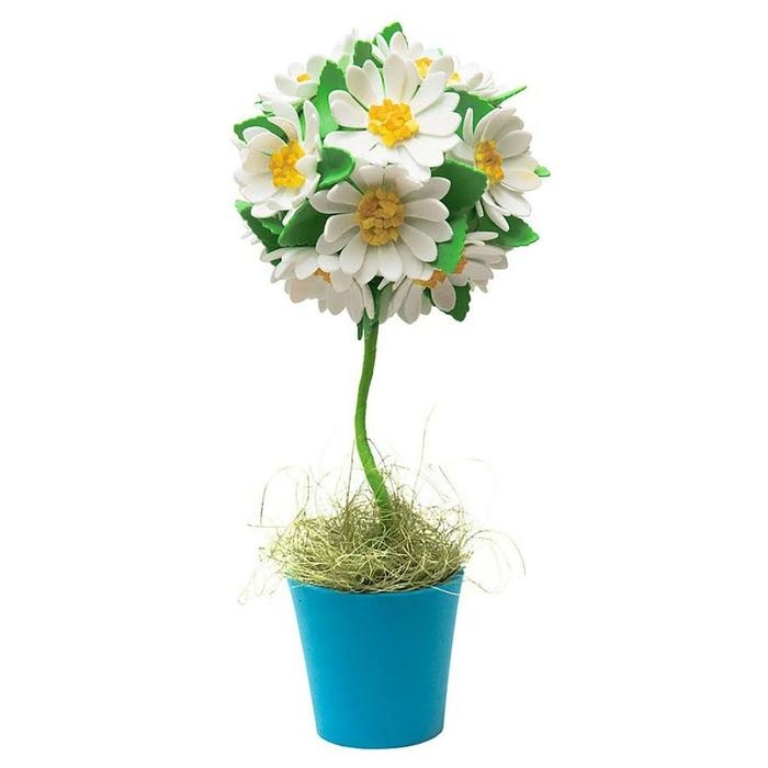 Набор для создания топиария малого «Ромашки» Набор для создания топиария малого «Ромашки»