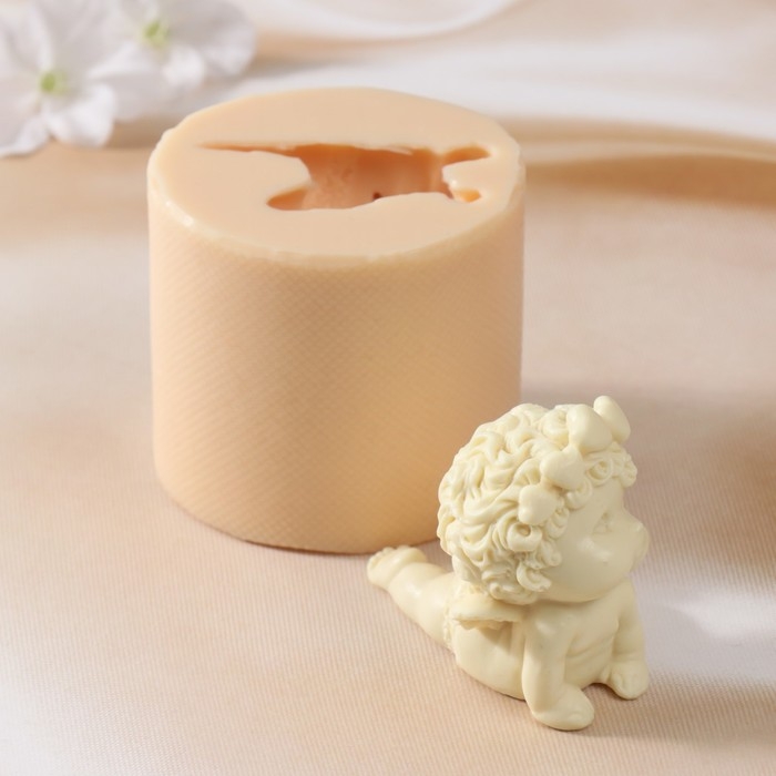 Молд силиконовый Молд силиконовый "Ангел в трусиках" Силикон 7х7,5х5,5 см