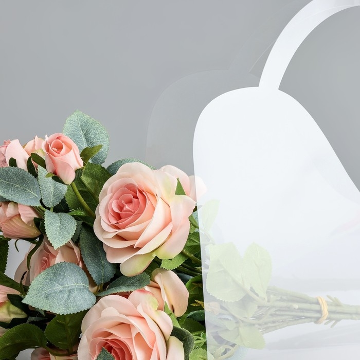 Переноска для цветов без ленты, 30х25х12 см Переноска для цветов без ленты, 30х25х12 см