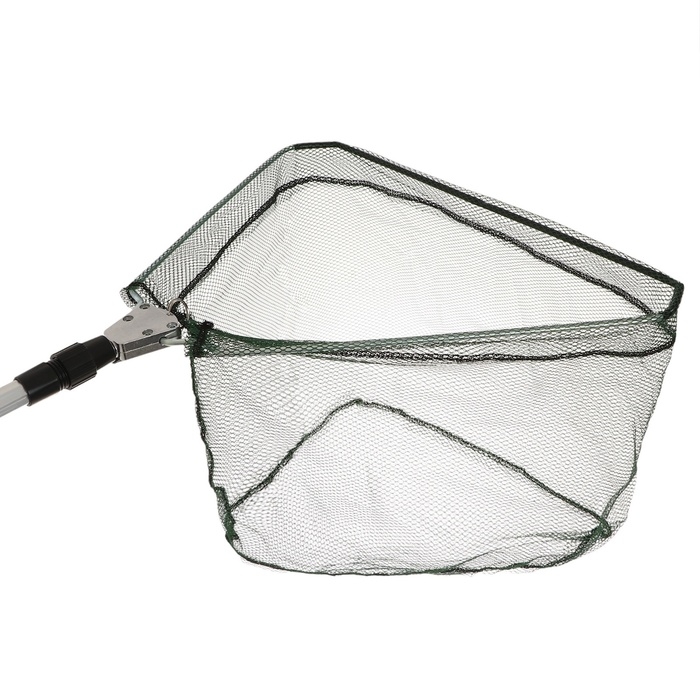 Подсачник складной телескопический П-17, 150 см, треугольный обод 50 см, капрон Подсачник складной телескопический П-17, 150 см, треугольный обод 50 см, капрон