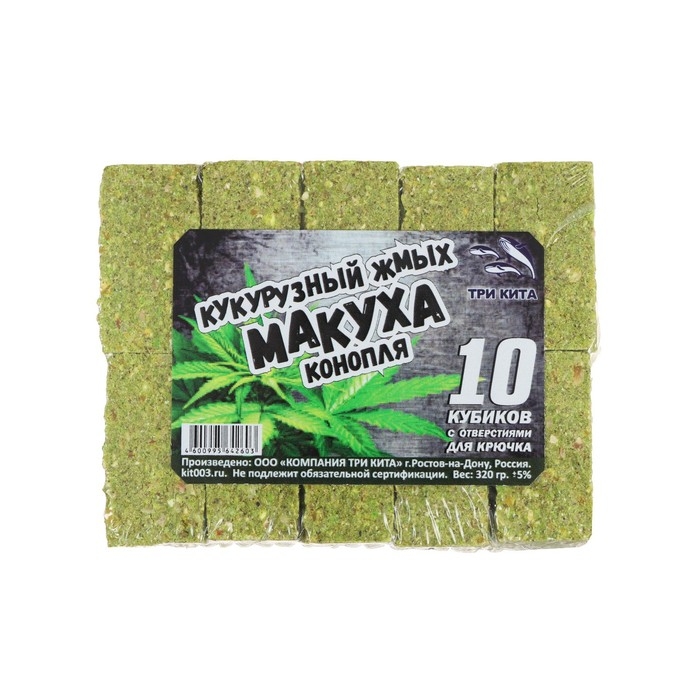 Макуха кукурузных жмых, с отверстием, вкус конопля, 10 шт, 320 г Макуха кукурузных жмых, с отверстием, вкус конопля, 10 шт, 320 г