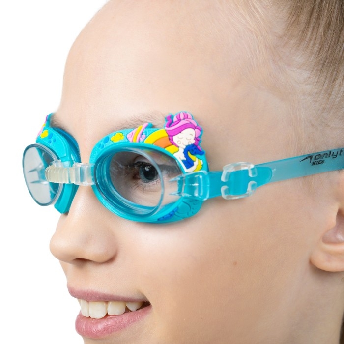 Очки для плавания детские ONLYTOP «Русалки», цвет МИКС Очки для плавания детские ONLYTOP «Русалки», цвет МИКС
