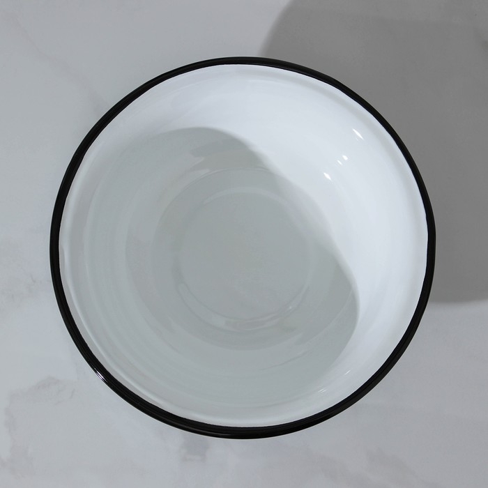 Миска, 2 л, без деколи, индукция, цвет белый Миска, 2 л, без деколи, индукция, цвет белый