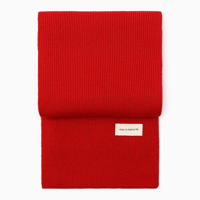 Шарф женский MIST, красный, 21*140 см